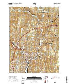 Norwich 2018 topographic map thumbnail