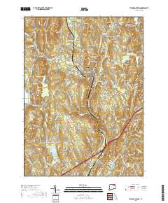 Stafford Springs 2018 topographic map thumbnail