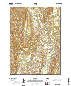 Tariffville 2018 topographic map thumbnail