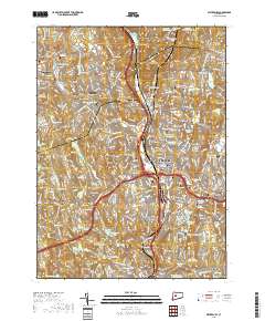 Waterbury 2018 topographic map thumbnail