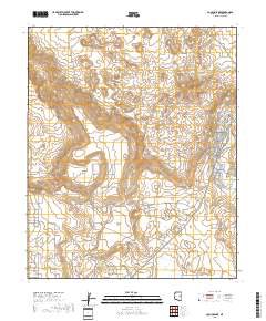Concho Lake 2018 topographic map thumbnail