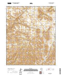 Cone Butte 2018 topographic map thumbnail