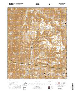 Cooks Mesa 2018 topographic map thumbnail