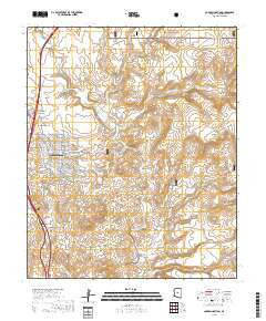 Cordes Junction 2018 topographic map thumbnail