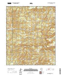 Corn Creek Plateau 2018 topographic map thumbnail