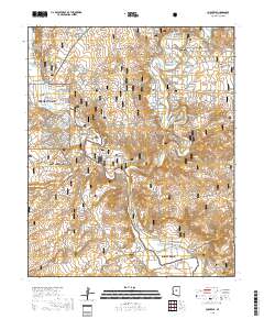 Cornville 2018 topographic map thumbnail