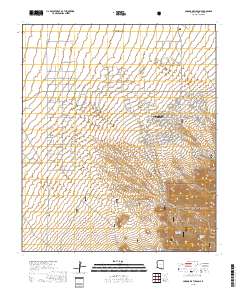Corona De Tucson 2018 topographic map thumbnail