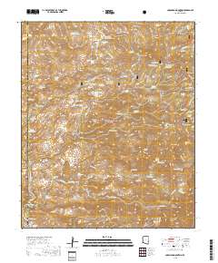 Coronado Mountain 2018 topographic map thumbnail