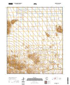 Cortez Peak 2018 topographic map thumbnail
