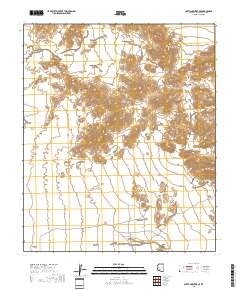 Cotton Center SE 2018 topographic map thumbnail