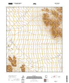 Cowlic 2018 topographic map thumbnail