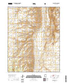 Coyote Buttes 2018 topographic map thumbnail