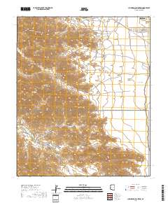 Cunningham Mountain 2018 topographic map thumbnail