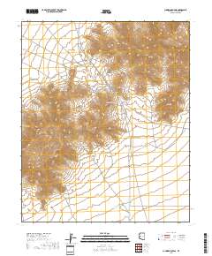 Cunningham Pass 2018 topographic map thumbnail