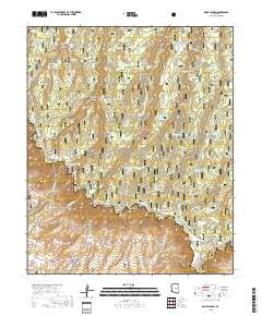 Dane Canyon 2018 topographic map thumbnail