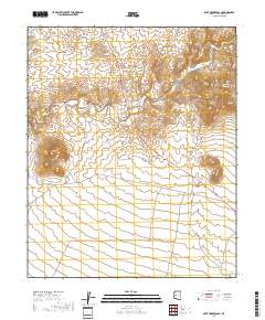 Date Creek Ranch 2018 topographic map thumbnail