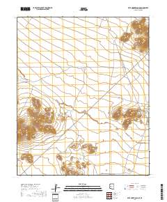Date Creek Ranch SE 2018 topographic map thumbnail