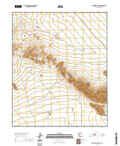 Date Creek Ranch SW 2018 topographic map thumbnail