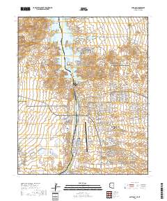 Davis Dam 2018 topographic map thumbnail