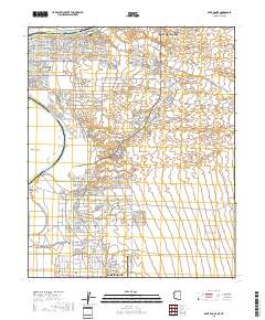 Davis Dam SE 2018 topographic map thumbnail