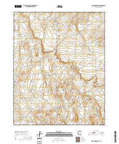 Dead Monkey Ridge 2018 topographic map thumbnail