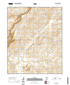 Deep Lake 2018 topographic map thumbnail