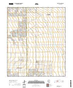 Desert Well 2018 topographic map thumbnail