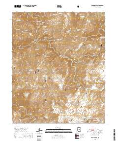 Diamond Butte 2018 topographic map thumbnail