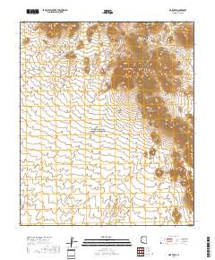 Diaz Peak 2018 topographic map thumbnail