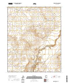 Dinnebito Spring 2018 topographic map thumbnail