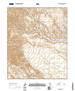 Dourine Canyon 2018 topographic map thumbnail