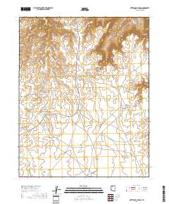 Driftwood Canyon 2018 topographic map thumbnail
