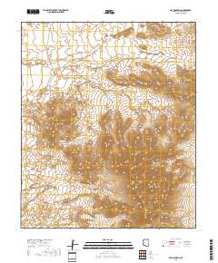Dry Mountain 2018 topographic map thumbnail