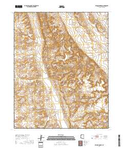 Dutchman Draw 2018 topographic map thumbnail