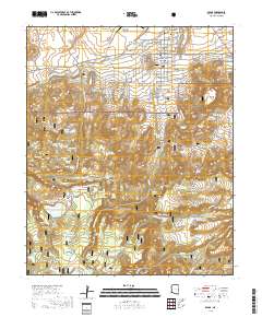 Eagar 2018 topographic map thumbnail