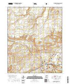 Eagle Nest Mountain 2018 topographic map thumbnail