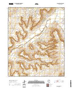 Echo Canyon 2018 topographic map thumbnail