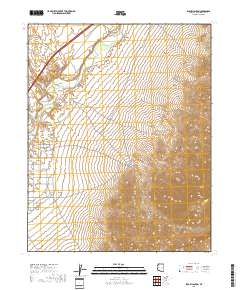 Elbow Canyon 2018 topographic map thumbnail