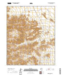 Elements Canyon 2018 topographic map thumbnail