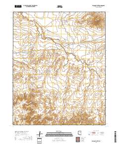 Elephant Butte 2018 topographic map thumbnail