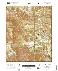 Escudilla Mountain 2018 topographic map thumbnail