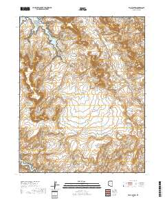 Face Canyon 2018 topographic map thumbnail