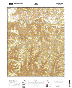 Faught Ridge 2018 topographic map thumbnail
