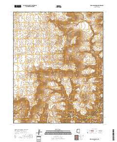 Fern Glen Canyon 2018 topographic map thumbnail
