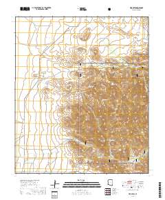 Fife Peak 2018 topographic map thumbnail