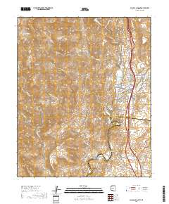 Black Canyon City 2018 topographic map thumbnail