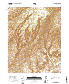 Black Mesa Wash NE 2018 topographic map thumbnail