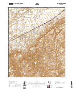 Black Mesa Wash NW 2018 topographic map thumbnail