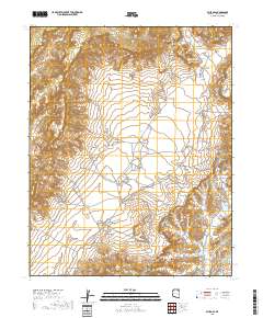 Blue Gap 2018 topographic map thumbnail