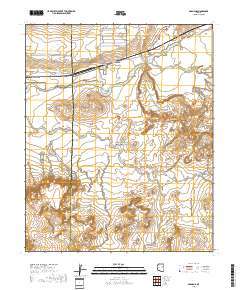 Adamana 2018 topographic map thumbnail
